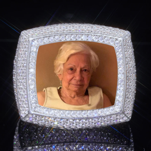 3D CUSTOM PICTURE ICED RING