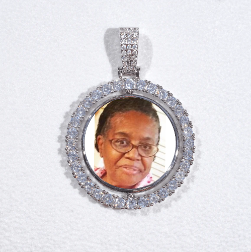 3D Spinning 2-Faced Custom Picture Pendant