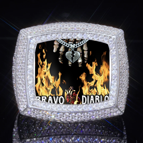 3D CUSTOM PICTURE ICED RING