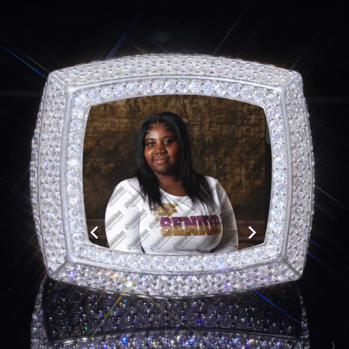 3D CUSTOM PICTURE ICED RING