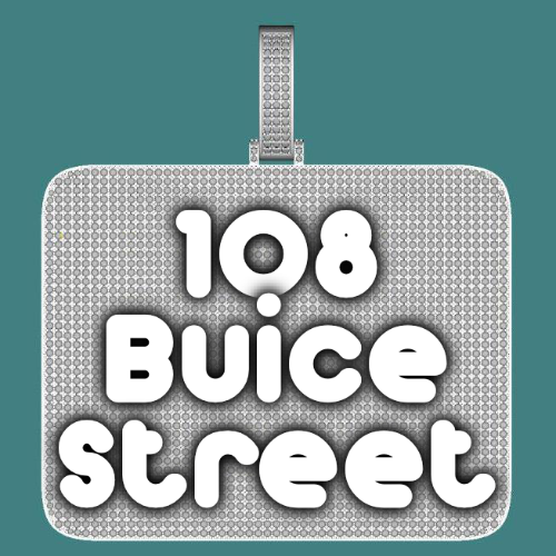 CUSTOM LETTER NECKLACE 3D BIG SQUARE