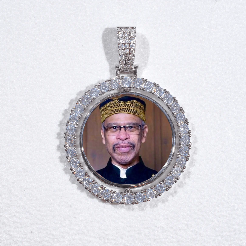 3D Spinning 2-Faced Custom Picture Pendant