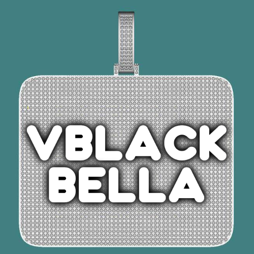 CUSTOM LETTER NECKLACE 3D BIG SQUARE