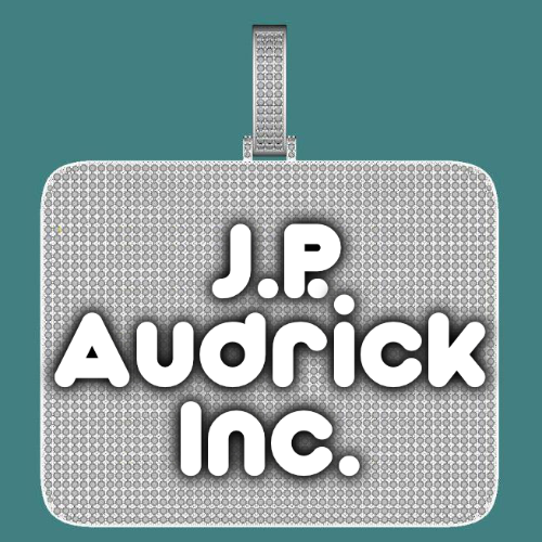 CUSTOM LETTER NECKLACE 3D BIG SQUARE