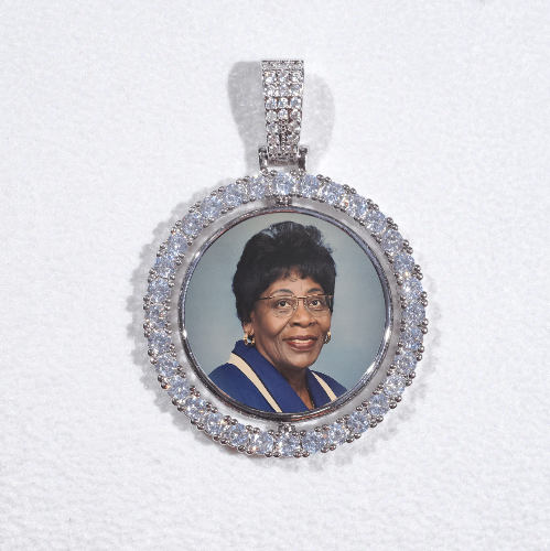 3D Spinning 2-Faced Custom Picture Pendant