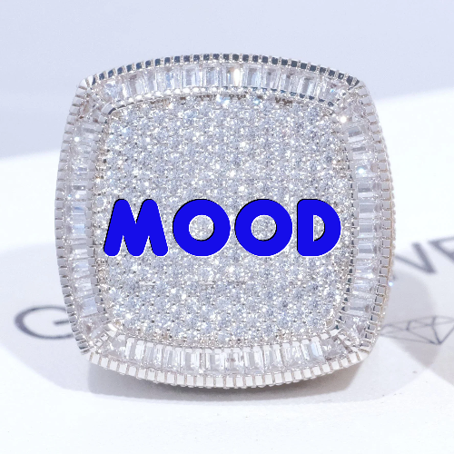 CUSTOM LETTER 3D ICED RING