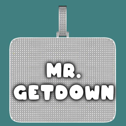 CUSTOM LETTER NECKLACE 3D BIG SQUARE
