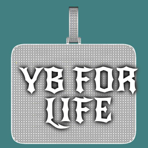 CUSTOM LETTER NECKLACE 3D BIG SQUARE