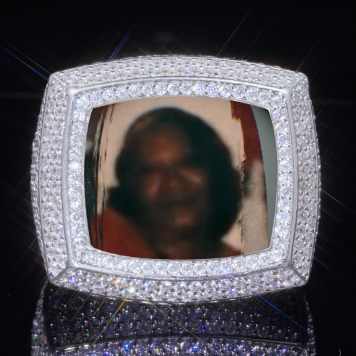 3D CUSTOM PICTURE ICED RING