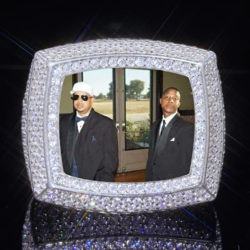 3D CUSTOM PICTURE ICED RING