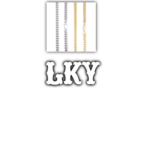 Custom Letters Freibeuter Font Necklace