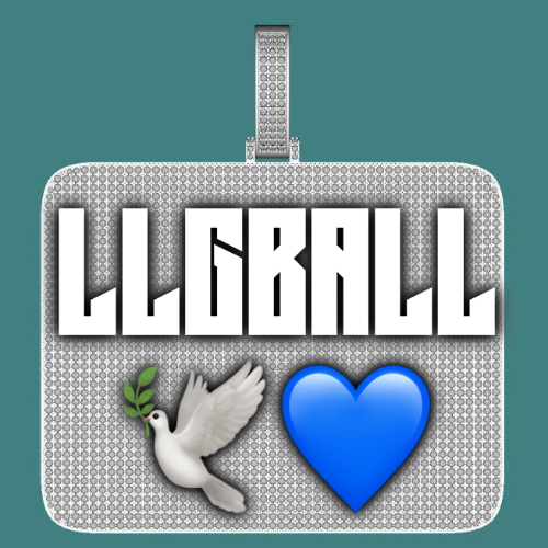CUSTOM LETTER NECKLACE 3D BIG SQUARE