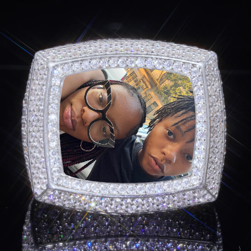3D CUSTOM PICTURE ICED RING