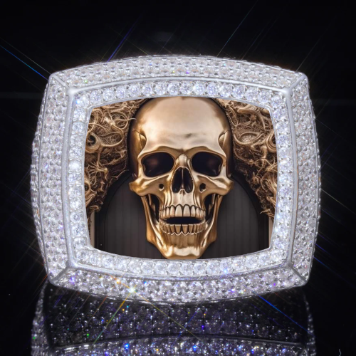 3D CUSTOM PICTURE ICED RING