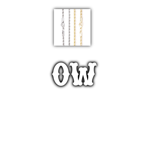 Custom Letters Freibeuter Font Necklace
