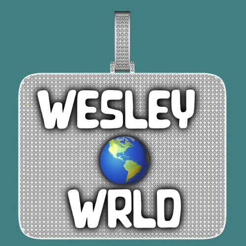 CUSTOM LETTER NECKLACE 3D BIG SQUARE