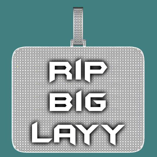 CUSTOM LETTER NECKLACE 3D BIG SQUARE