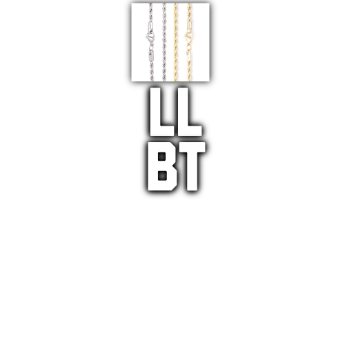 Custom Letters Baguette Two Layer Necklace