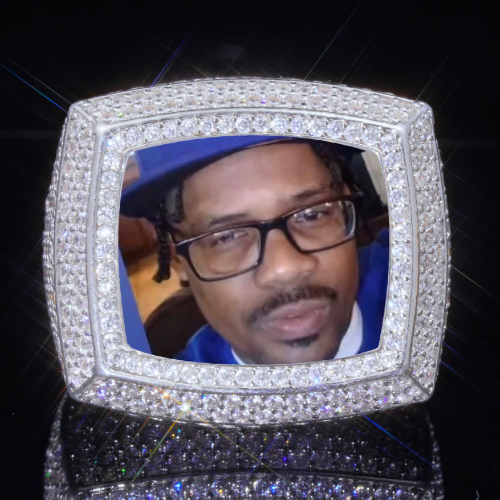 3D CUSTOM PICTURE ICED RING