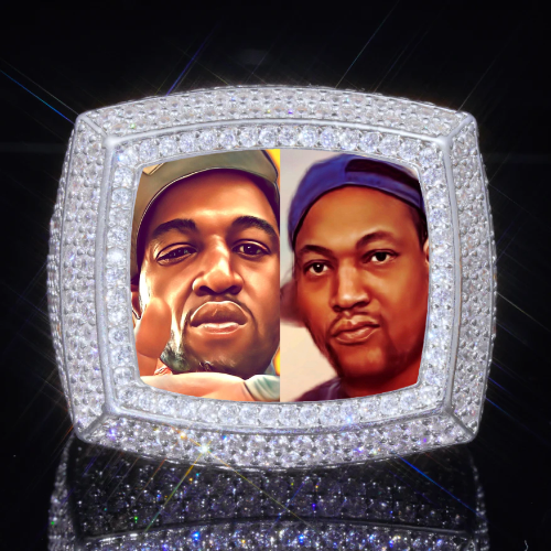 3D CUSTOM PICTURE ICED RING