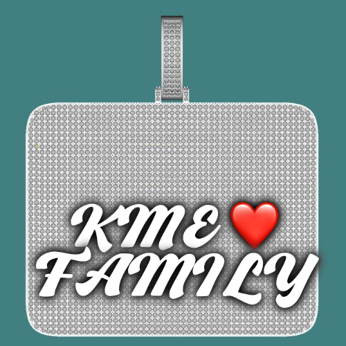 CUSTOM LETTER NECKLACE 3D BIG SQUARE