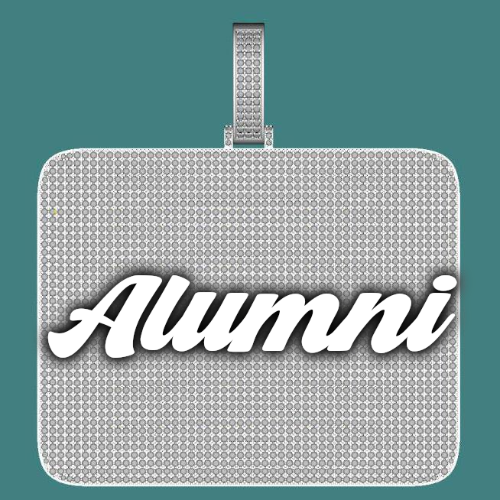 CUSTOM LETTER NECKLACE 3D BIG SQUARE
