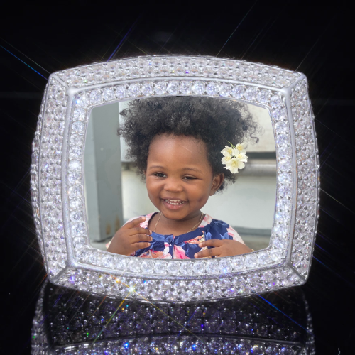 3D CUSTOM PICTURE ICED RING