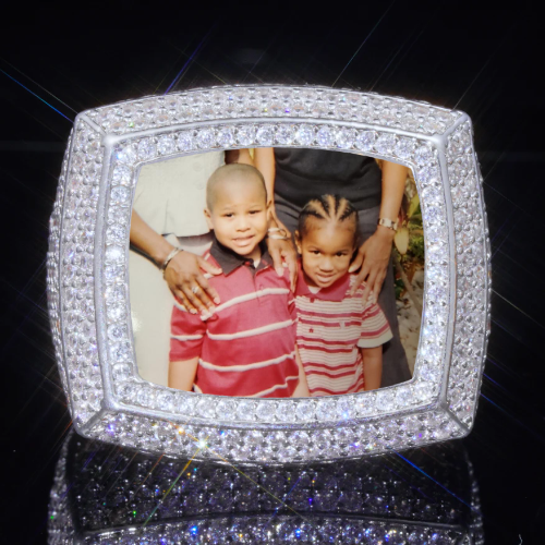 3D CUSTOM PICTURE ICED RING
