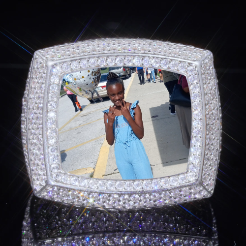 3D CUSTOM PICTURE ICED RING