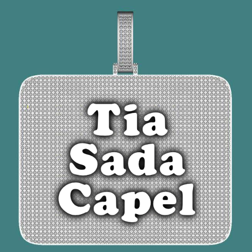 CUSTOM LETTER NECKLACE 3D BIG SQUARE