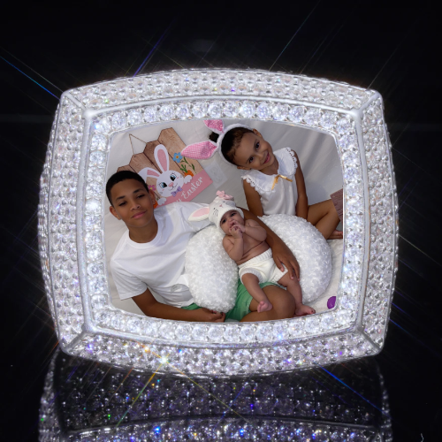 3D CUSTOM PICTURE ICED RING