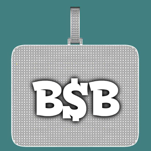 CUSTOM LETTER NECKLACE 3D BIG SQUARE