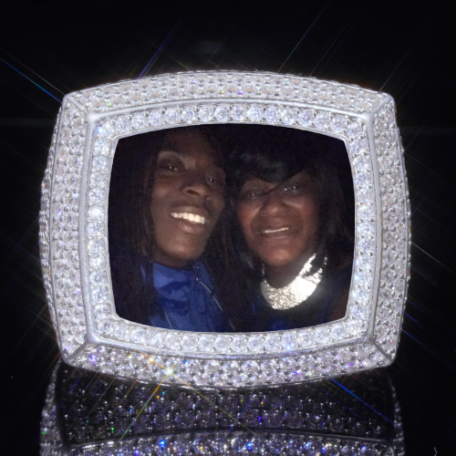 3D CUSTOM PICTURE ICED RING