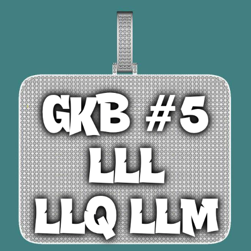 CUSTOM LETTER NECKLACE 3D BIG SQUARE