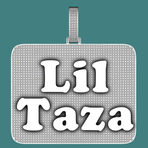 CUSTOM LETTER NECKLACE 3D BIG SQUARE