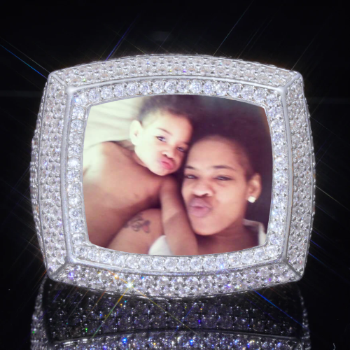 3D CUSTOM PICTURE ICED RING
