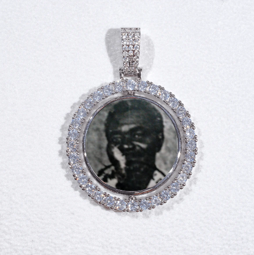 3D Spinning 2-Faced Custom Picture Pendant