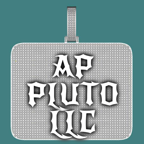 CUSTOM LETTER NECKLACE 3D BIG SQUARE