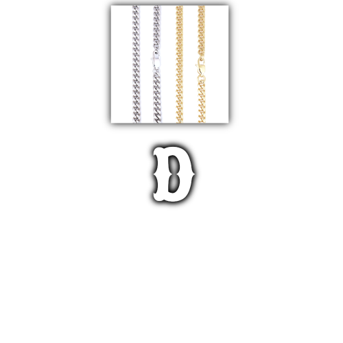 Custom Letters Freibeuter Font Necklace
