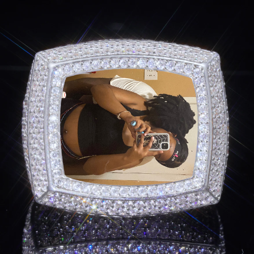 3D CUSTOM PICTURE ICED RING