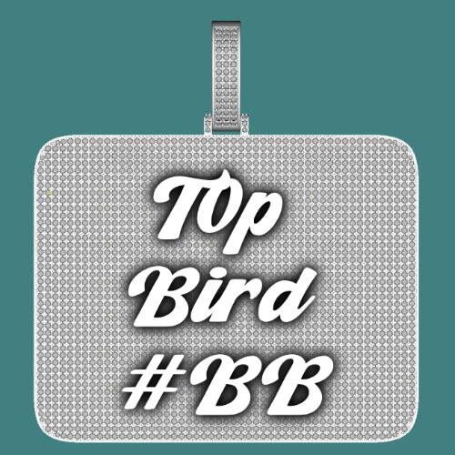 CUSTOM LETTER NECKLACE 3D BIG SQUARE