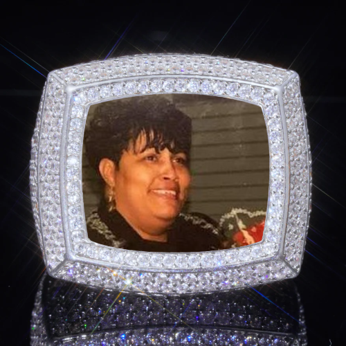 3D CUSTOM PICTURE ICED RING