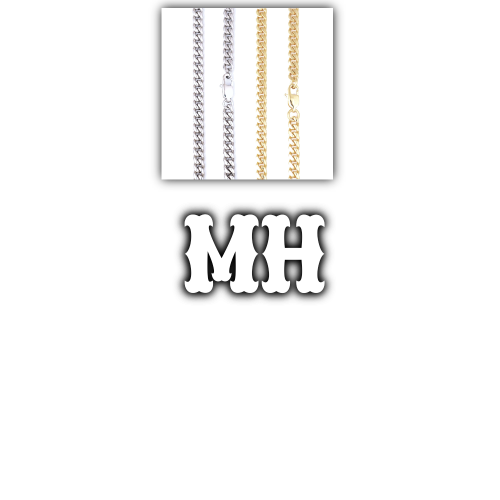 Custom Letters Freibeuter Font Necklace