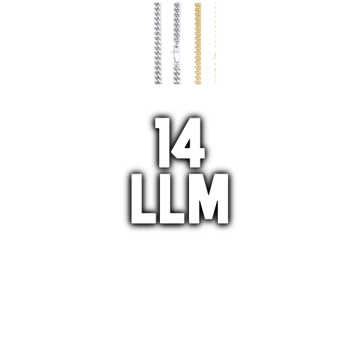 Custom Letters Baguette Two Layer Necklace