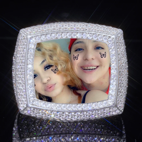 3D CUSTOM PICTURE ICED RING