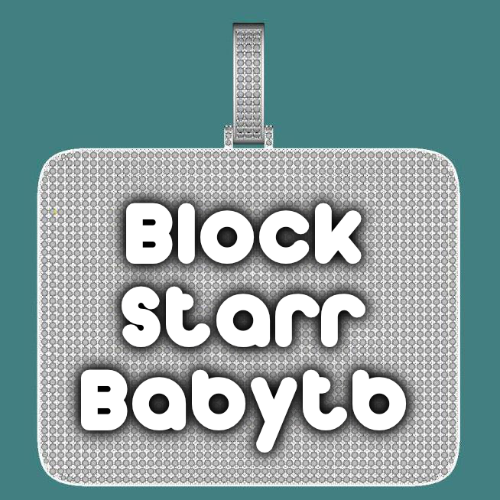 CUSTOM LETTER NECKLACE 3D BIG SQUARE