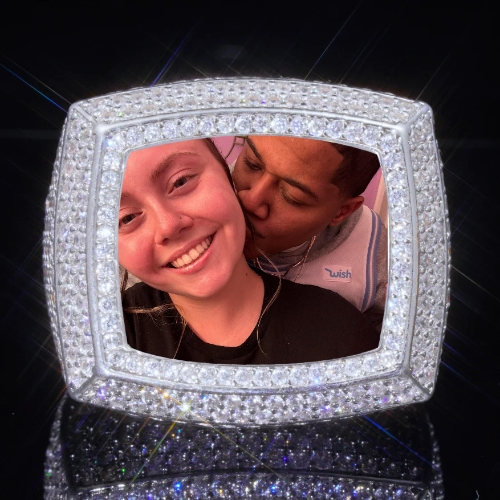 3D CUSTOM PICTURE ICED RING
