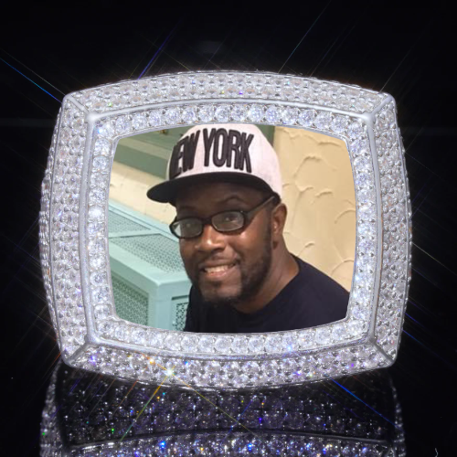 3D CUSTOM PICTURE ICED RING