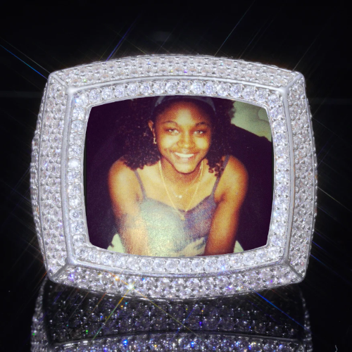 3D CUSTOM PICTURE ICED RING