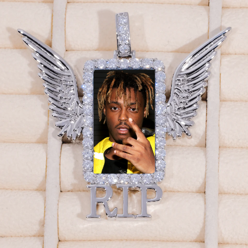 RIP WING 3D CUSTOM PICTURE PENDANT